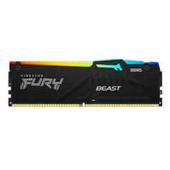 Kingston - FURY 64GB (2x32GB) DDR5 6000MT/s CL36 Beast Black RGB EXPO EXPO