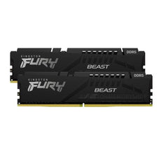 Kingston Fury Beast 64GB (32GB x2) DDR5 6000MT/s Nero Non ECC DIMM