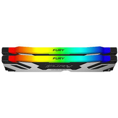Kingston - FURY 32GB (2x16GB) DDR5 6400MT/s CL32 Renegade Silver/Black RGB XMP