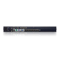 Switch KVM over IP Cat 5 a 8 porte con porta per collegamento a margherita 1 accesso condivisione locale/remoto