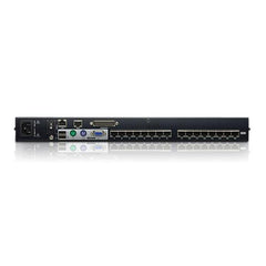 Switch KVM over IP Cat 5 a 16 porte con porta per collegamento a margherita 1 accesso condivisione locale/remoto