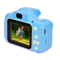 KIDSCAMERA3 - Fotocamera per bambini, schermo colorato, filtri e cornici da applicare alle foto, scatta foto, registra video e audio, espandibile con scheda MicroSD [TECH for KIDS]