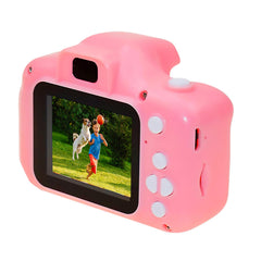 KIDSCAMERA3 - Fotocamera per bambini, schermo colorato, filtri e cornici da applicare alle foto, scatta foto, registra video e audio, espandibile con scheda MicroSD [TECH for KIDS]