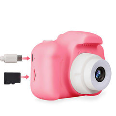 KIDSCAMERA3 - Fotocamera per bambini, schermo colorato, filtri e cornici da applicare alle foto, scatta foto, registra video e audio, espandibile con scheda MicroSD [TECH for KIDS]