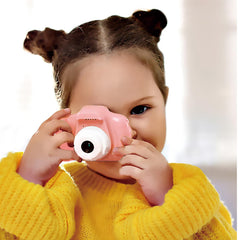 KIDSCAMERA3 - Fotocamera per bambini, schermo colorato, filtri e cornici da applicare alle foto, scatta foto, registra video e audio, espandibile con scheda MicroSD [TECH for KIDS]
