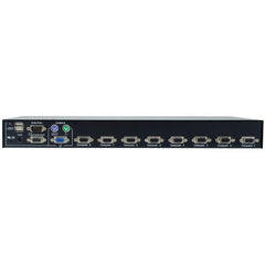 LEVELONE KVM-3208 - KVM 8-PORT PS/2-USB VGA con OSD, Rack