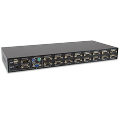 LEVELONE KVM-3216 - KVM 16-PORTE PS/2-USB VGA con OSD, Rack
