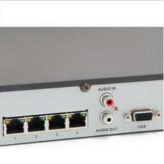 LEVELONE NVR-0504 - NVR 4-CANALI POE H-265