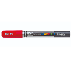 LYRA GRADUATE MARK ALL – ASTUCCIO 6 PEZZI, 0,7mm - ROSSO