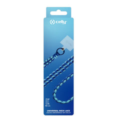 LACETBRAIDED - Laccio da collo lunghezza 1.2 mt in Nylon con badge trasparente universale per smartphone [SUMMER]