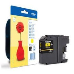 Cartuccia inchiostro Gialla Brother LC121YBP