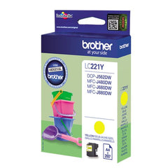 Cartuccia inchiostro Gialla Brother LC221Y