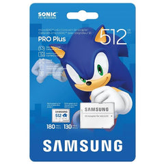 Sonic PRO Plus microSD Memory Card 512GB con adattatore