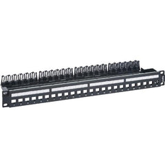 PANNELLO LCS VUOTO PER  24  CONNETTORI -RJ45 per Cat.5E,6,6A