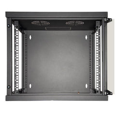 ARMADIO RACK 19" 9 UNITA' DA MURO (A)490X (L)540 X PROFONDITA' 600 MM. COLORE NERO