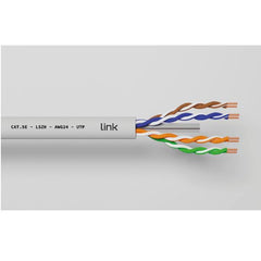 CAVO SOLIDO UTP PER RETI CATEGORIA 5E LSZH AWG24 IN RAME MATASSA MT 305 CLASSE CPR ECA
