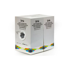 CAVO SOLIDO UTP PER RETI CATEGORIA 6 LSZH AWG24 IN RAME MATASSA MT 305 CLASSE CPR CCA