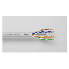 CAVO SOLIDO UTP PER RETI CATEGORIA 6 LSZH AWG24 IN RAME MATASSA MT 305 CLASSE CPR ECA