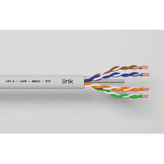 CAVO SOLIDO UTP PER RETI CATEGORIA 6 LSZH AWG23 MATERIALE CCA MATASSA MT 305 CLASSE CPR ECA