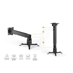 BRACCIO SUPPORTO MURO SOFFITTO
