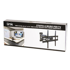 STAFFA A MURO PER TV FINO A 40 KG