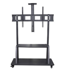 SUPPORTO PER TV CON RUOTE FINO A 130 KG MAX VESA 1200X600 E VIDEO FINO A 180"