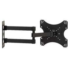 BRACCIO A MURO ALLUNGABILE CON 3 SNODI PER TV LED/LCD DA 14 A 43" FINO A 18 KG E VESA 200x200