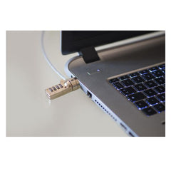 CAVO DI SICUREZZA PER NOTEBOOK CON COMBINAZIONE MT 1,50