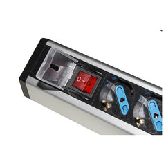 MULTIPRESA DA TAVOLO 4 PRESE UNIVERSALI CON 2 PORTE USB