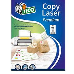 COPY LASER - ETICHETTE IN CARTA BIANCA - 190 x 38 - BIANCO