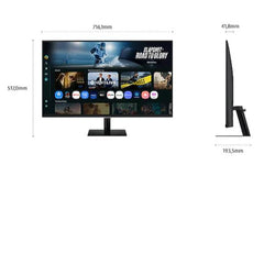 S32FM700  Smart Monitor, UHD, con USB-C, Speaker e Telecomando