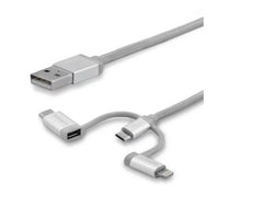 Cavo USB-C Multi-Carica - Lightning, USB, Micro-B