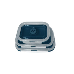 LUNCHBOXSET- Set porta pranzo blu ottanio