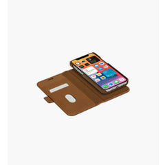 Lynge - Custodia in Pelle per iPhone 12/12 Pro - Cuoio