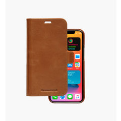 Lynge - Custodia in Pelle per iPhone 12 Pro Max - Cuoio