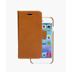 Lynge - Custodia in Pelle per iPhone SE/8/7/6 Series - Cuoio