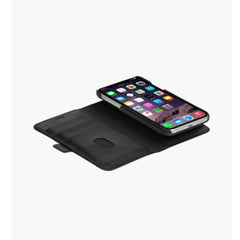 Lynge - Custodia in Pelle per iPhone 11/XR - Nero