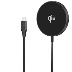 MAGCHARGEPROQI2 - Basetta di ricarica Magsafe con cavo USB-C integrato, potenza massima 15 Watt, Tecnologia Qi2