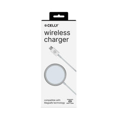 MAGCHARGEPRO - Basetta di ricarica Magsafe con cavo USB-C integrato, potenza massima 15 Watt