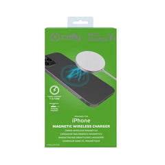 MAGCHARGE - Basetta di ricarica Magsafe con cavo USB-C integrato, potenza massima 10 Watt