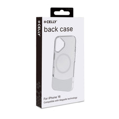 MAGDUAL - Cover trasparente con finitura soft touch compatibile con la tecnologia Magsafe per Apple iPhone 16  [IPHONE 16 CASES]