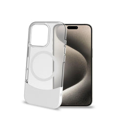 MAGDUAL - Cover trasparente con finitura soft touch compatibile con la tecnologia Magsafe per Apple iPhone 16 Pro [IPHONE 16 CASES]