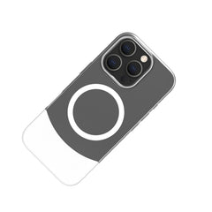 MAGDUAL - Cover trasparente con finitura soft touch compatibile con la tecnologia Magsafe per Apple iPhone 16 Pro [IPHONE 16 CASES]