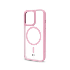 MAGMATT - Cover morbida trasparente con bordi effetto opaco compatibile con la tecnologia Magsafe per Apple iPhone 14 Pro