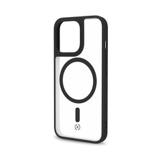 MAGMATT - Cover morbida trasparente con bordi effetto opaco compatibile con la tecnologia Magsafe per Apple iPhone 14 Pro Max