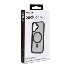 MAGMATT - Cover morbida trasparente con bordi effetto opaco compatibile con la tecnologia Magsafe per Apple iPhone 17 [IPHONE 17 CASES]