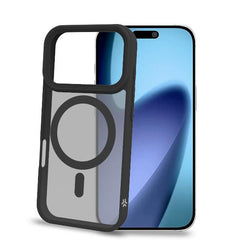 MAGMATT - Cover morbida trasparente con bordi effetto opaco compatibile con la tecnologia Magsafe per Apple iPhone 17 Pro [IPHONE 17 CASES]