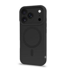 MAGMATT - Cover morbida trasparente con bordi effetto opaco compatibile con la tecnologia Magsafe per Apple iPhone 17 Pro [IPHONE 17 CASES]