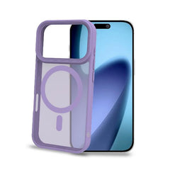 MAGMATT - Cover morbida trasparente con bordi effetto opaco compatibile con la tecnologia Magsafe per Apple iPhone 17 Pro [IPHONE 17 CASES]