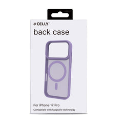 MAGMATT - Cover morbida trasparente con bordi effetto opaco compatibile con la tecnologia Magsafe per Apple iPhone 17 Pro [IPHONE 17 CASES]